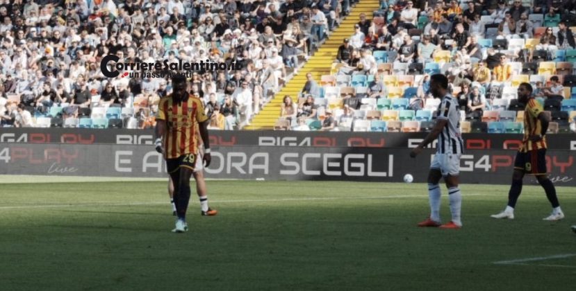 Udinese-Lecce 0-3, i giallorossi dominano per tutta la partita contro i friulani - Corriere Salentino