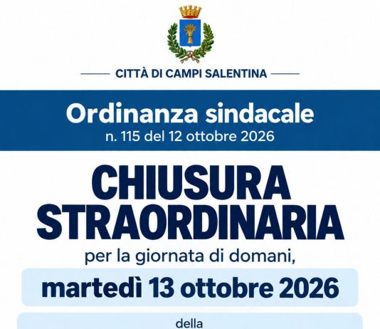Due casi scabbia nelle scuole di Campi Salentina: chiusura precauzionale per consentire la sanificazione