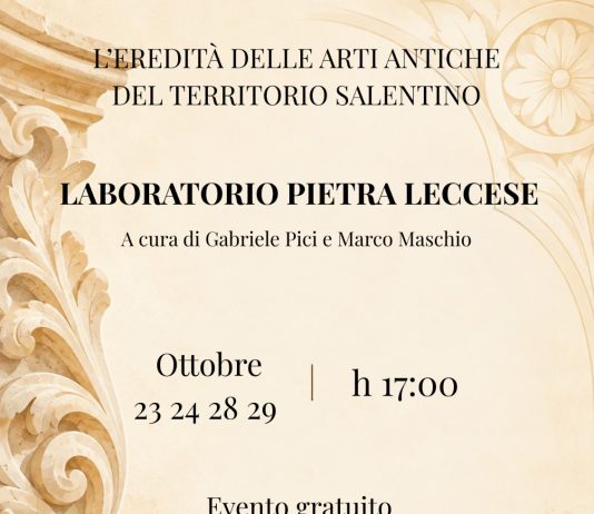 Pietra leccese e musica antica: a Lecce l’arte della tradizione diventa occasione di incontro tra generazioni