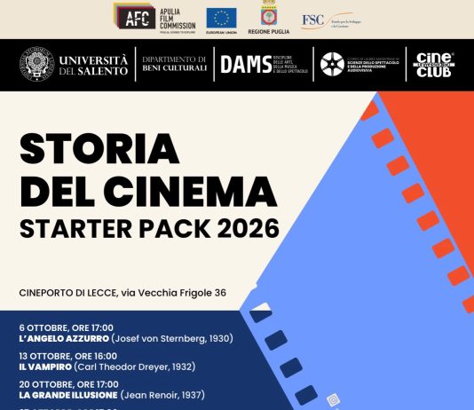 Al Cineporto torna “Storia del cinema – starter pack”: dieci appuntamenti con i grandi classici