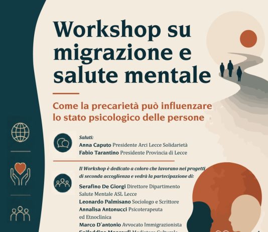 Le migrazioni come fattore di rischio per la salute mentale. Se ne parla domani 6 ottobre all’ex Convitto Palmieri di Lecce