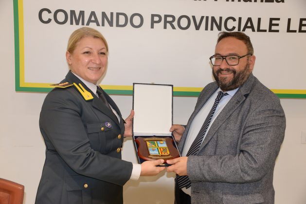 Il Presidente della Provincia di Lecce in visita al Comando Provinciale della Guardia di Finanza - Corriere Salentino