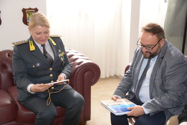 Il Presidente della Provincia di Lecce in visita al Comando Provinciale della Guardia di Finanza - Corriere Salentino