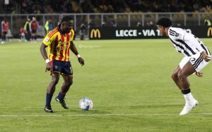 Le pagelle dei giallorossi in Lecce – Juventus: Maleh partita di grande sacrificio, Geubbels deludente, Gaspar nervosismo eccessivo - Corriere Salentino