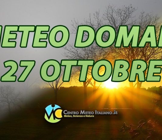 Meteo domani 27 ottobre nel Salento: previsioni, temperature e cosa aspettarsi