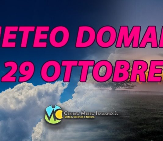 Meteo di domani 29 ottobre nel Salento: previsioni, temperature e cosa aspettarsi
