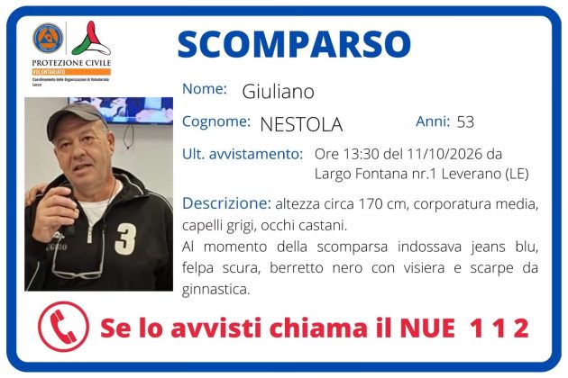 Salento, nessuna notizia di Giuliano e Luca: scattano le ricerche anche in elicottero - Corriere Salentino